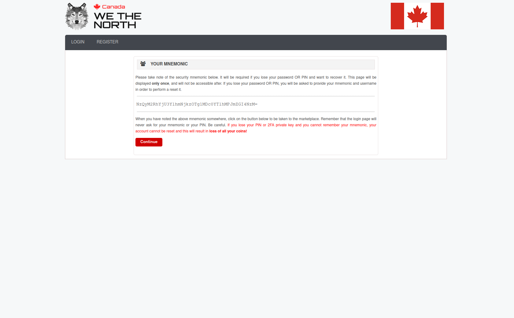 WeTheNorth Market onion routing network diagram